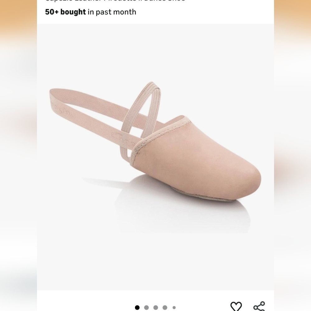 Capezio Leather Pirouette II Dance Shoe